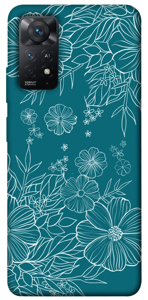 Чохол Botanical illustration для Xiaomi Redmi Note 11 Pro 5G