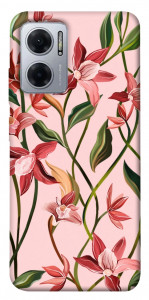 Чехол Floral motifs для Xiaomi Redmi Note 11E