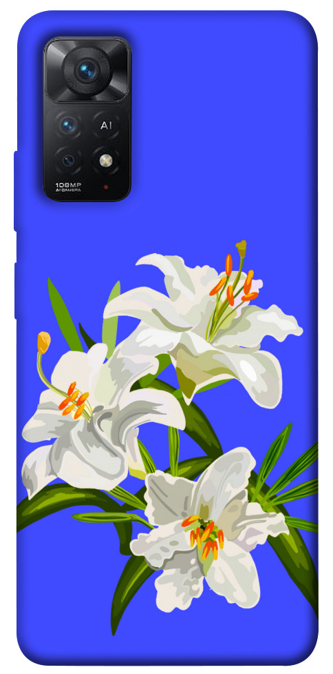 Чохол Three lilies для Xiaomi Redmi Note 11 Pro 5G