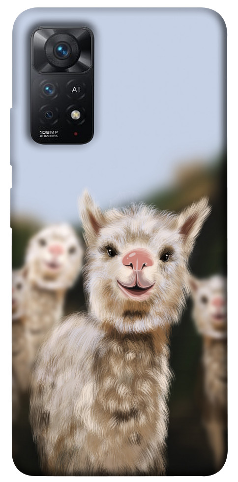 Чохол Funny llamas для Xiaomi Redmi Note 11 Pro 5G