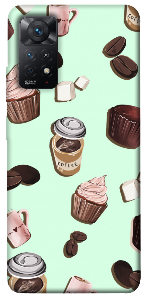 

Чехол Coffee and sweets для Xiaomi Redmi Note 11 Pro (Global) 1496602