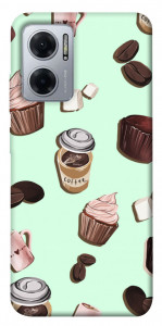 Чехол Coffee and sweets для Xiaomi Redmi Note 11E