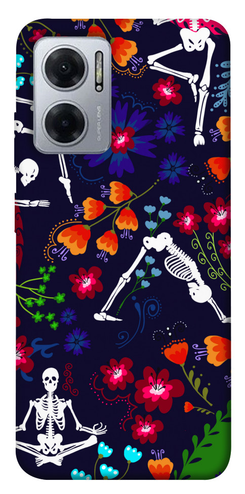 Чохол Yoga skeletons для Xiaomi Redmi Note 11E