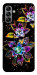 Чехол Flowers on black для Galaxy A04s