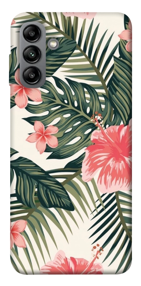 Чохол Tropic flowers для Galaxy A04s