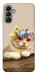 Чехол Cat in flowers для Galaxy A04s