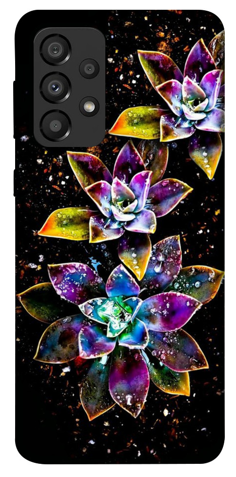 Чохол Flowers on black для Galaxy A33 5G