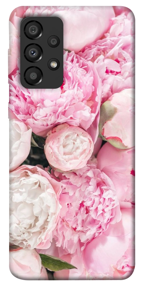 Чохол Pink peonies для Galaxy A33 5G