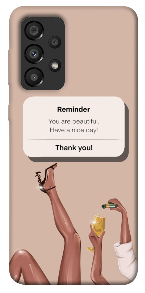 

Чохол Beautiful reminder для Galaxy A33 5G 1498711
