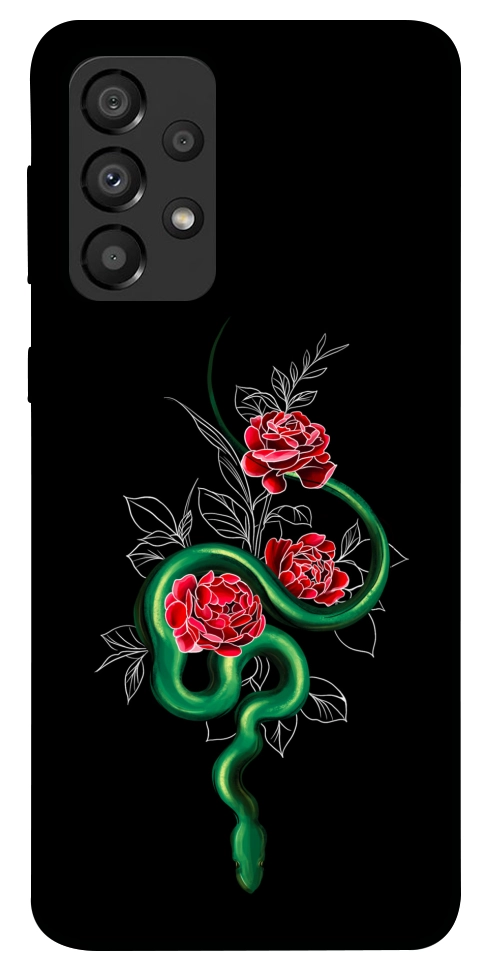 Чехол Snake in flowers для Galaxy A33 5G