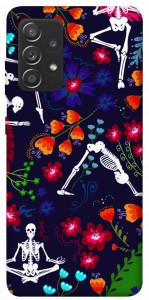 Чехол Yoga skeletons для Samsung Galaxy A72 5G