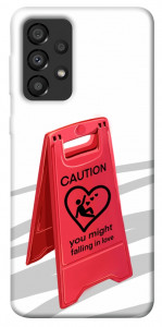 Чехол Caution falling in love для Galaxy A33 5G