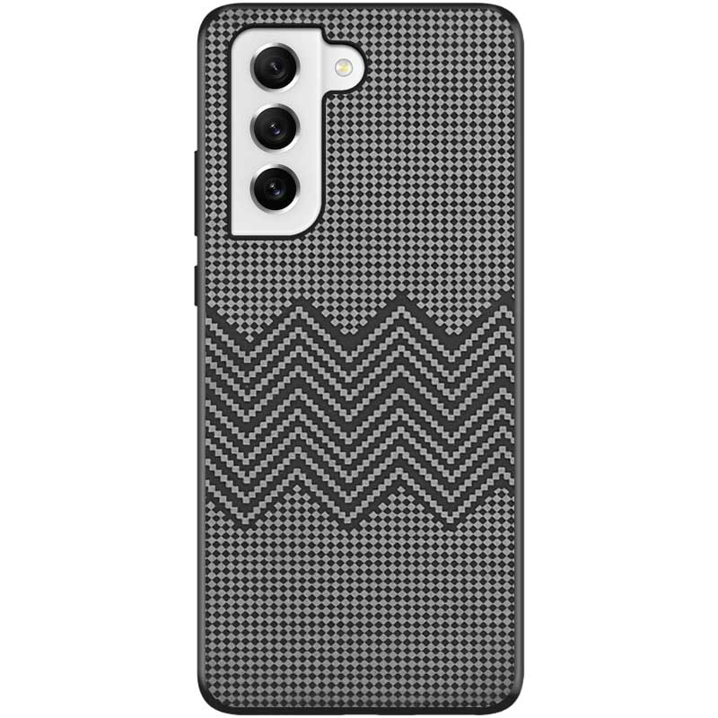 Чохол TPU+PC Grid на Samsung Galaxy S21 FE (Wave)