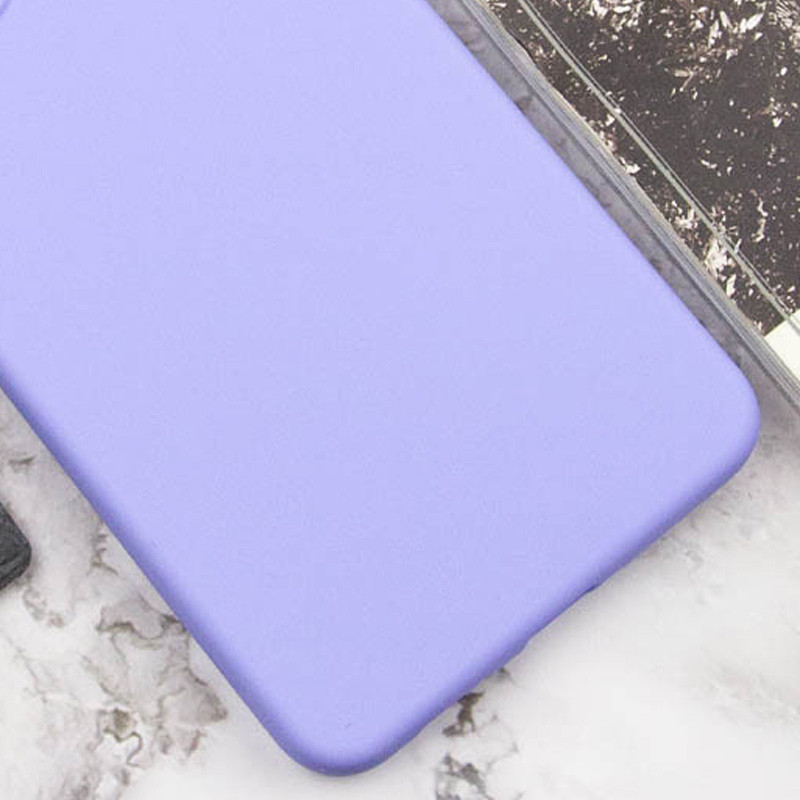Фото Чохол Silicone Cover Lakshmi Full Camera (AAA) на Xiaomi Redmi A3 (Бузковий / Dasheen) в маназині vchehle.ua