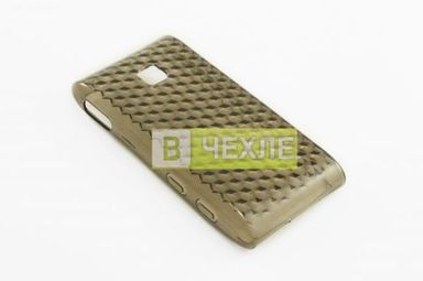 TPU чехол для LG GT540 (Черный (диамант))