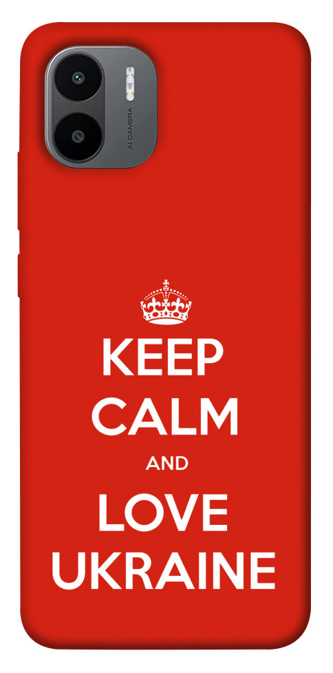 

Чехол Keep calm and love Ukraine для Xiaomi Redmi A2+ 1500814