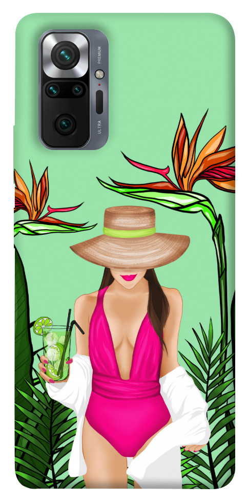 

Чохол Tropical girl для Xiaomi Redmi Note 10 Pro Max 1501445
