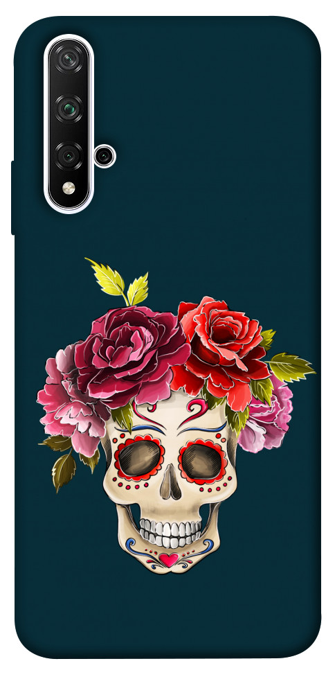 

Чехол Flower skull для Huawei Nova 5T 1504288