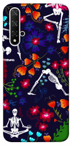 Чехол Yoga skeletons для Huawei Nova 5T