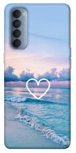 Чехол Summer heart для Oppo Reno 4 Pro