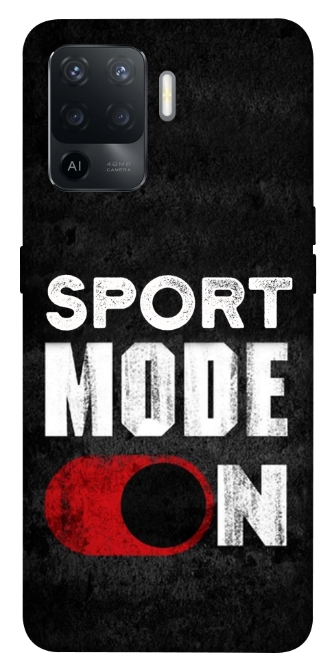 Чехол Sport mode on для Oppo Reno 5 Lite