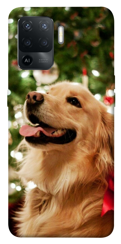 Чохол New year dog для Oppo Reno 5 Lite