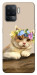 Чехол Cat in flowers для Oppo Reno 5 Lite