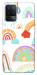 Чехол Rainbow world для Oppo Reno 5 Lite