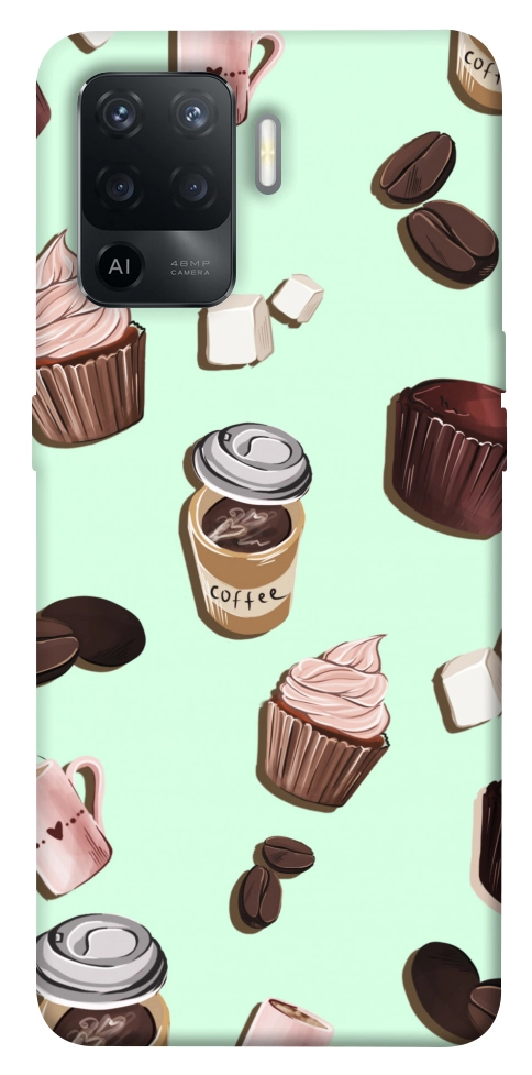 Чехол Coffee and sweets для Oppo Reno 5 Lite