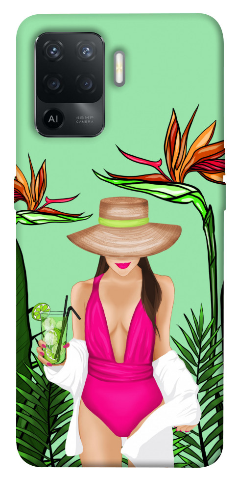 

Чохол Tropical girl для Oppo Reno 5 Lite 1505632