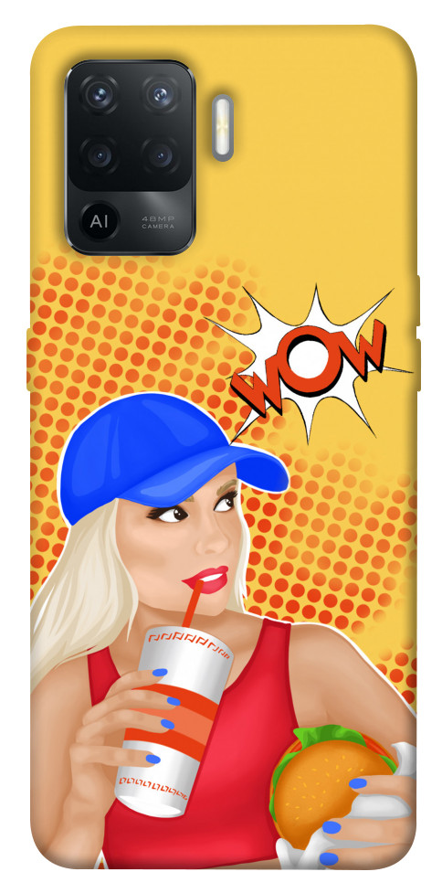 

Чехол Wow burger для Oppo Reno 5 Lite 1505634