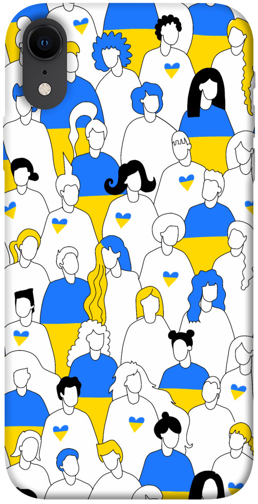 

Чохол Люди для iPhone XR 1511103