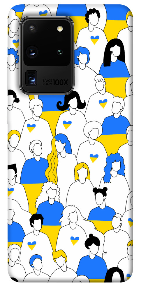 

Чехол Люди для Galaxy S20 Ultra (2020) 1511117