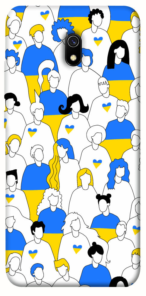 Чехол Люди для Xiaomi Redmi 8a