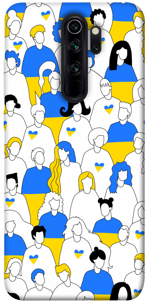 Чехол Люди для Xiaomi Redmi Note 8 Pro