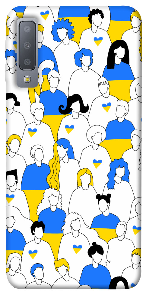 

Чехол Люди для Galaxy A7 (2018) 1511168