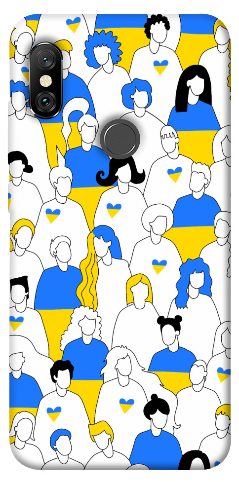 

Чехол Люди для Xiaomi Redmi Note 6 Pro 1511178