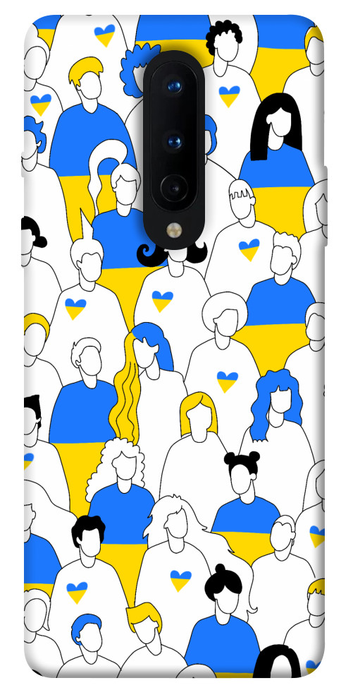 Чехол Люди для OnePlus 8