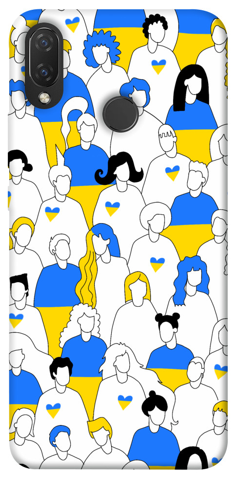 

Чехол Люди для Huawei P Smart+ 1511208