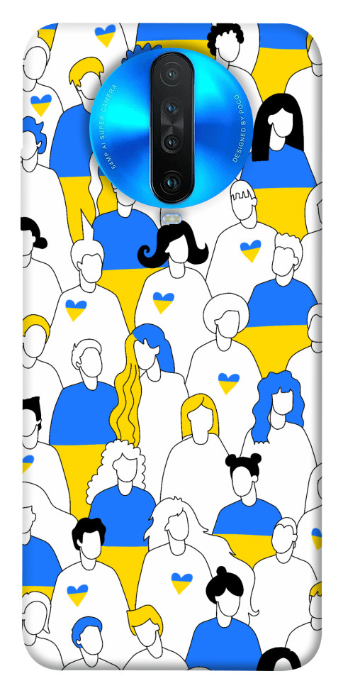 Чехол Люди для Xiaomi Redmi K30
