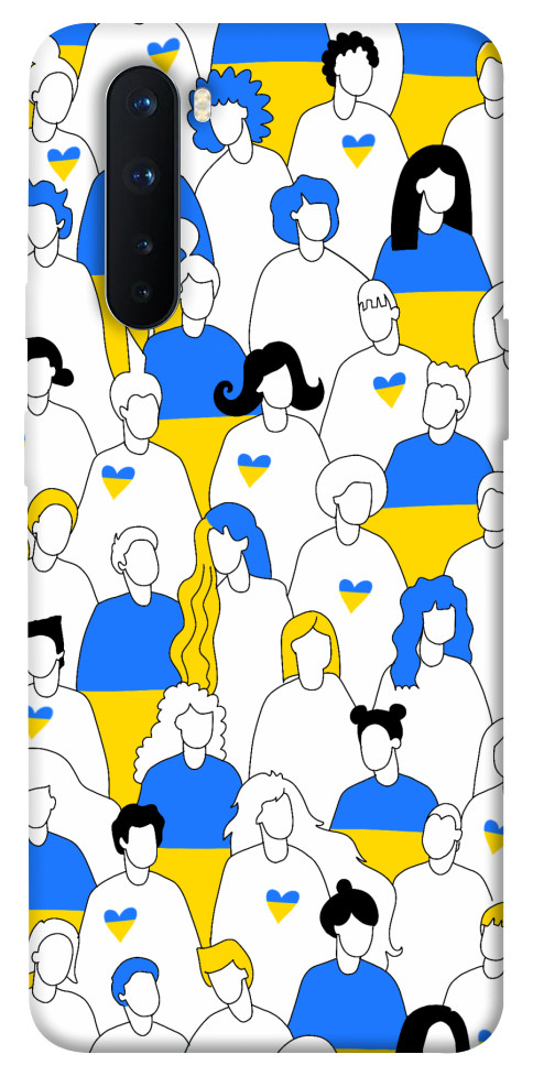 

Чохол Люди для OnePlus Nord 1511219