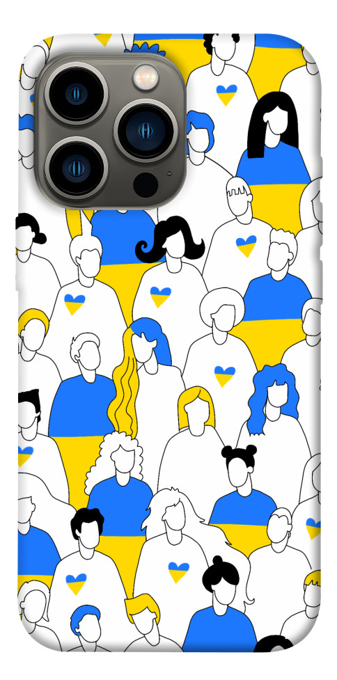 Чехол Люди для iPhone 13 Pro