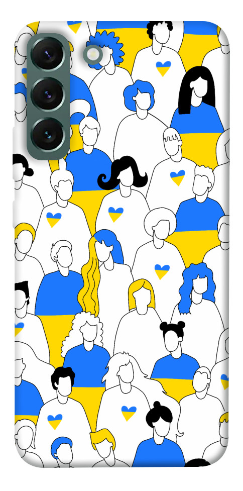 Чехол Люди для Galaxy S22+