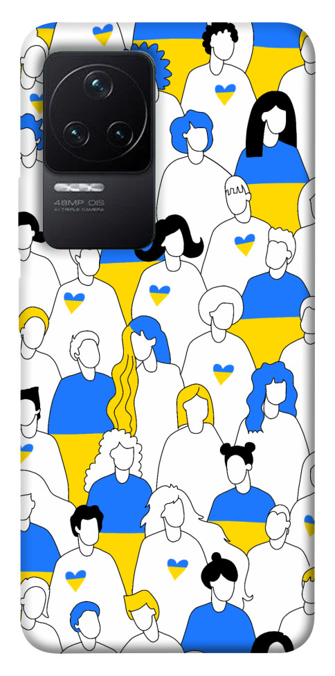 Чехол Люди для Xiaomi Redmi K50