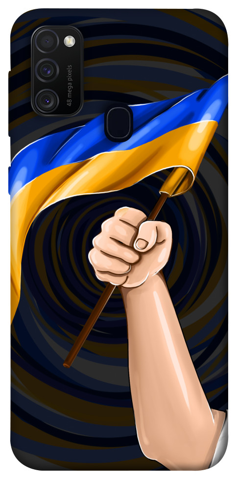 Чехол Флаг для Galaxy M21 (2020)