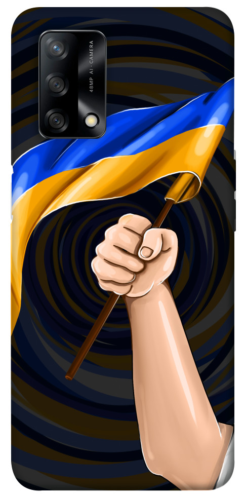 Чехол Флаг для Oppo A74 4G