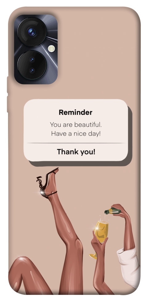 

Чехол Beautiful reminder для TECNO Spark 9 Pro 1514010