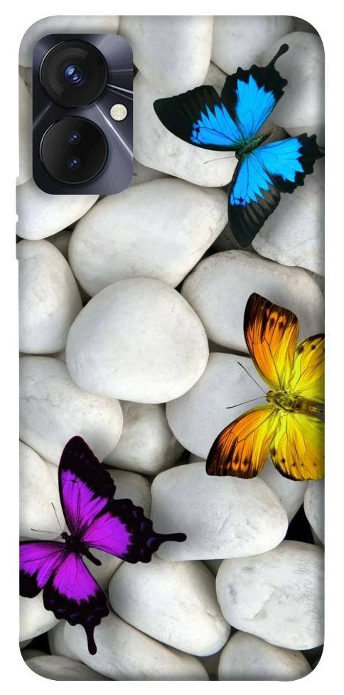 Чехол Butterflies для TECNO Spark 9 Pro