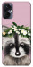 Чехол Raccoon in flowers для TECNO Spark 9 Pro