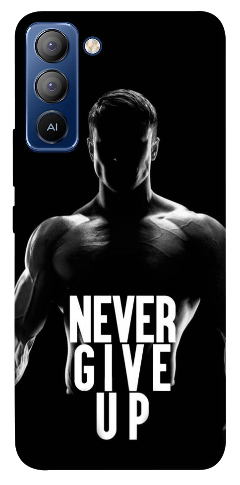 Чохол Never give up для TECNO Pop 5 LTE